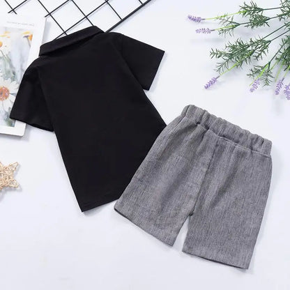 Summer Baby Clothes Suits Children Boys Fashion T-Shirt Shorts 2Pcs/Set Toddler Casual Costume Infant Outfits Kids Tracksuits