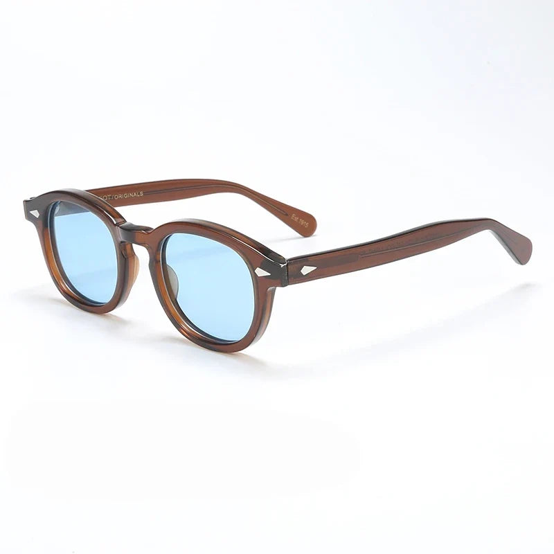Polarized Sunglasses Men Women UV400 Johnny Depp Lemtosh Sun Glasses Brand Retro Acetate Frame For Male Eyeglasses Eyewear