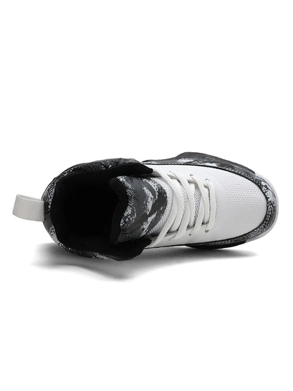 2025 New Boys Brand Basketball Shoes for Kids Sneakers Thick Sole Non-slip Children Sports Shoes Child Boy Basket Trainer Shoes