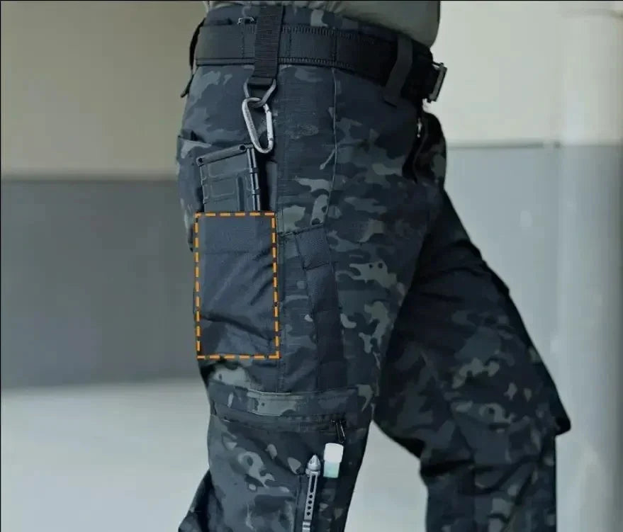 Tactical Pants Men Waterproof Combat Trousers Outdoor Multi-pocket Wear-resistant Cargo Pant