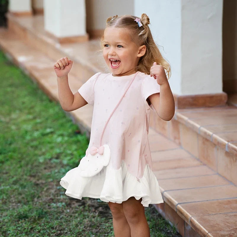 Summer Girl's Dress Elegant Gentle Sweet Cute Children's Princess Dress Fashion Casual Cool Party Outdoor DB2251953