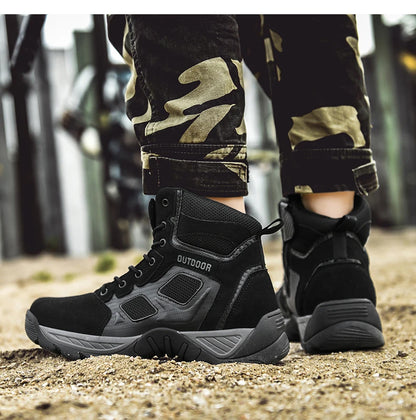 2024 Casual Sneaker Men's Desert Boots Ankle Boots Windproof Sports Shoes Outdoor Hiking Mountaineering Work Safty Shoes