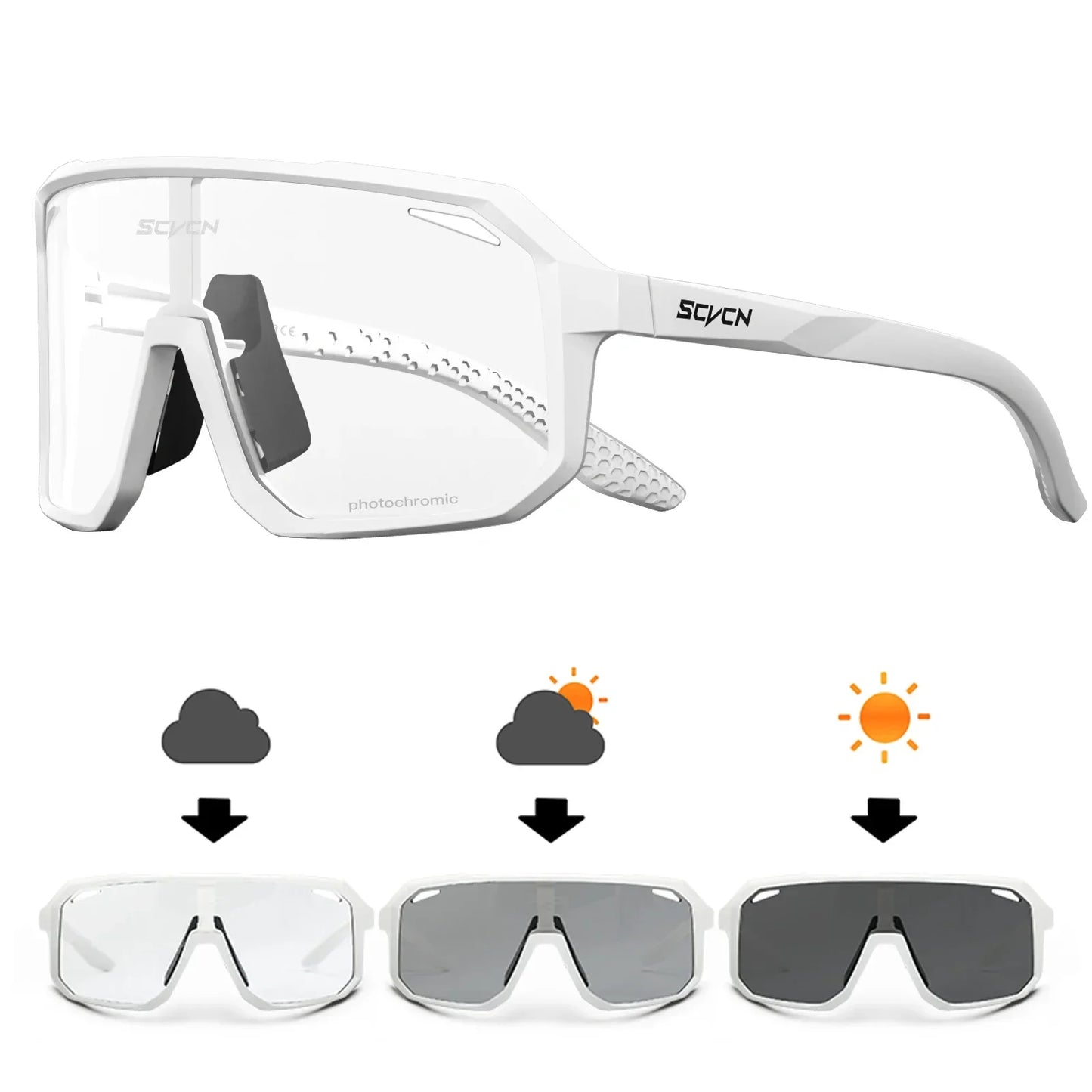 New Sports Men UV400 Cycling Glasses Bike Sunglasses Outdoor Eyewear  MTB Bicycle Women Riding Hiking Goggles