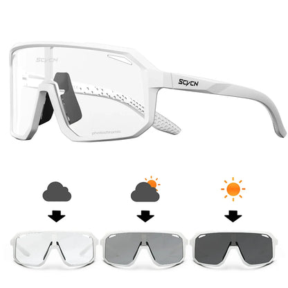 New Sports Men UV400 Cycling Glasses Bike Sunglasses Outdoor Eyewear  MTB Bicycle Women Riding Hiking Goggles