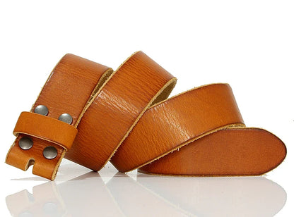 3.8cm width Designers Luxury Brand Belts for Mens High Quality Pin Buckle Male Strap Genuine Leather Waistband,No Buckle
