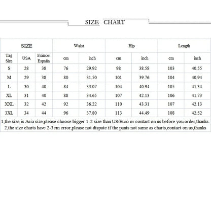 New 2025 Fashion Men's Pants Casual Jeans Men's Thigh Zipper Design Straight leg Jeans Pants Large Size S-4Xl