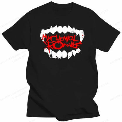 My Chemical Romance T Shirt Women Fashion Cotton T-shirts Cool Hip Hop Men Tshirt Casiual Summer Vintage Anime Unisex Top Tee