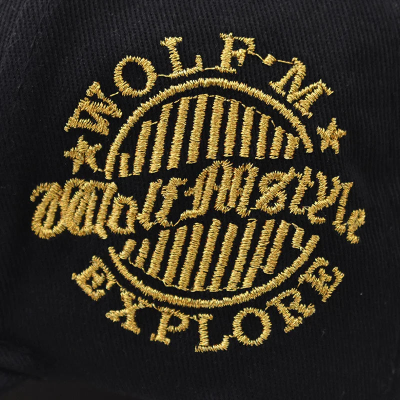 Fashion Baseball Caps Snapback Hats Men Women Adjustable 3D Totem Embroidery Hip Hop Hats Summer Outdoor Casual Sun Visors Caps