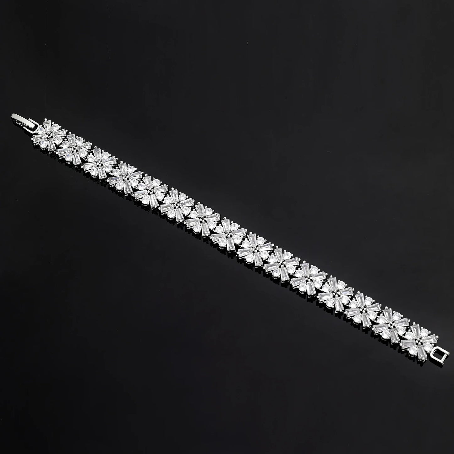 Popular Water Drop Bridal Jewelry Sets For Women Gold Plated CZ Zircon 4pcs Necklace Earring Sets Dubai Wedding Jewelry