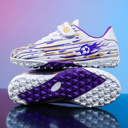 New Kids Professional Soccer Shoes Cleats TF Indoor Men Football Field Boots Original Football Society Shoes Grass Training Fast