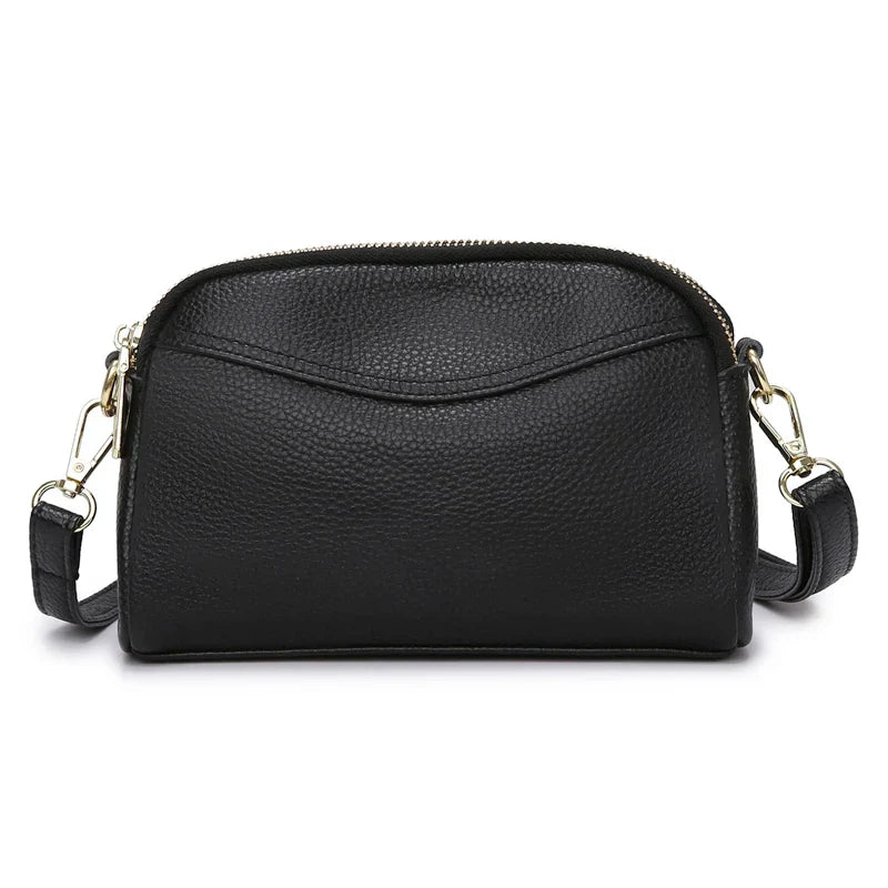 100% cowhide Womens New Korean Fashion Ladies Shoulder Bag Trend Handbags Retro Designer Luxury Female Totes Handbag for Girls