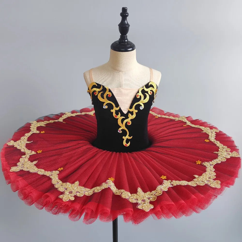 Princess Performance Fairy Tutu Kids Clothes Ballet Leotards for Girls Dress Stage Costumes Dance Wear Summer Children Clothing