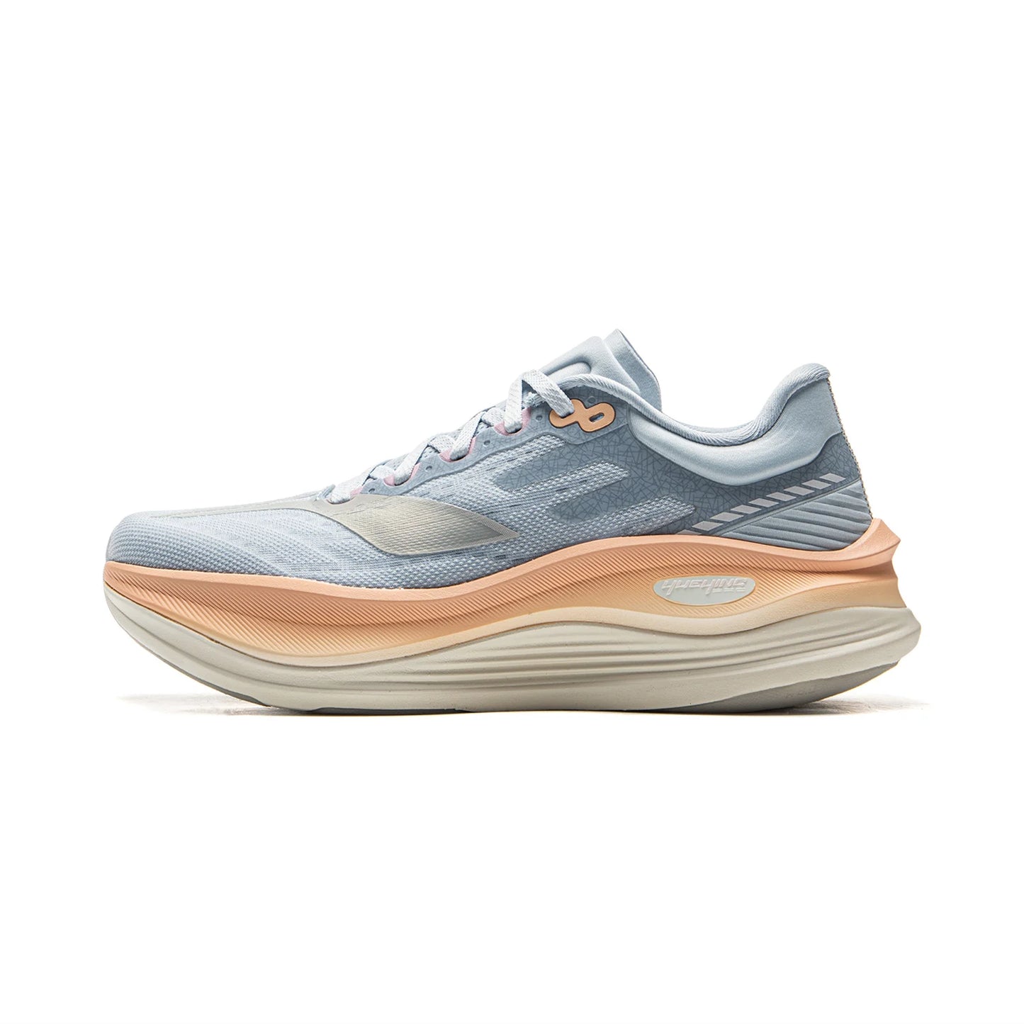 Women's YUEYING 5 PRO Optimized Cushion Running Shoes with Wide Toe Box SUPER BOOM Reflective LiNing Sneakers ARHV014