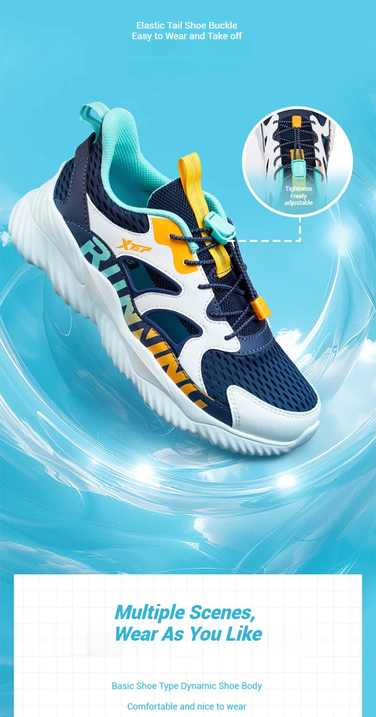 Light Oxygen Unisex Running Shoes  Spring Shock Absorption Lightweight Breathable Teenager's Sports Shoes 676216119185