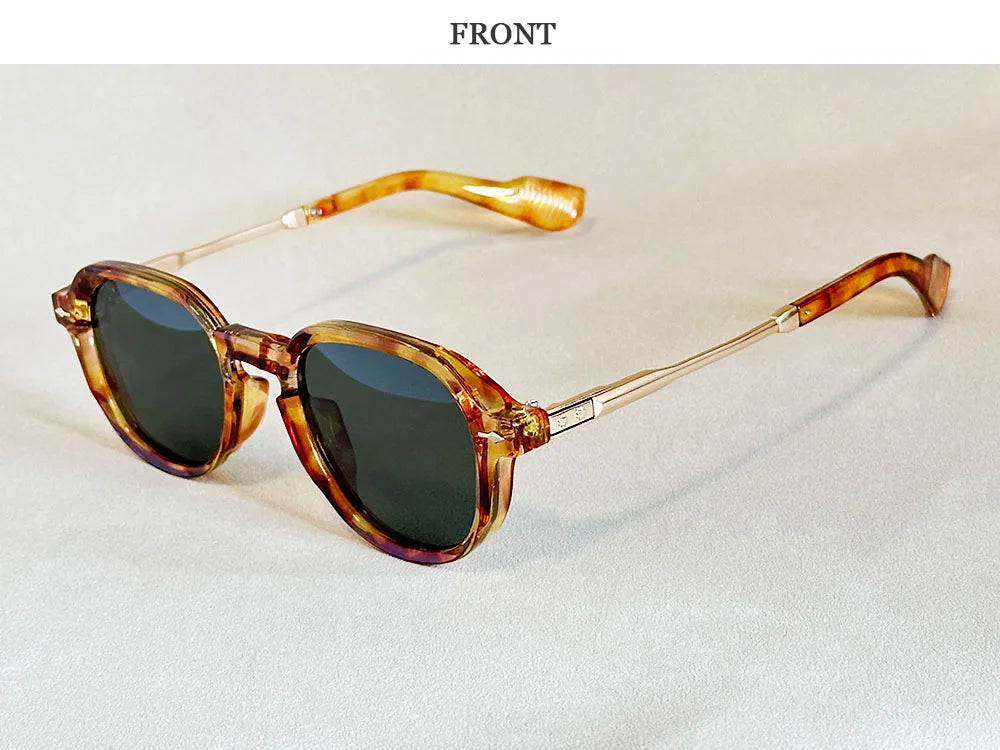 2025 Fashion Sunglass Men Vintage Oval Sunglasses Women Trendy Dropshipping Gafas De Sol Hombre Lunette Soleil Femme Zonnebril