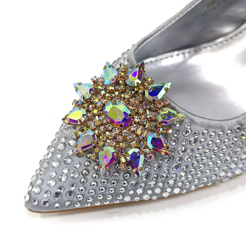 Elegant Women's Shoes and Bag Sets Wedding Party Bags and Shoes Comfortable Mid Heel Shoes Commuting Shoes for Women