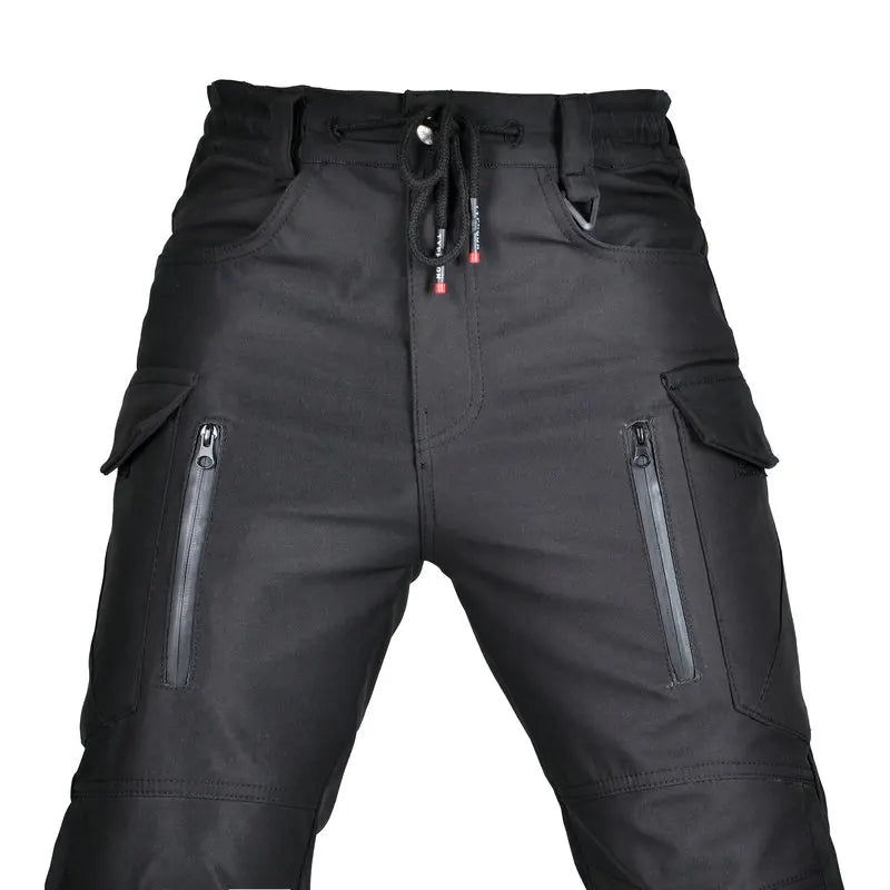 Motorcycle Riding Jeans Pants Waterproof reflective Soft Casual Inset Gear Wear-resistant Protective Layer On Hips And Knees