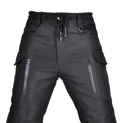 Motorcycle Riding Jeans Pants Waterproof reflective Soft Casual Inset Gear Wear-resistant Protective Layer On Hips And Knees