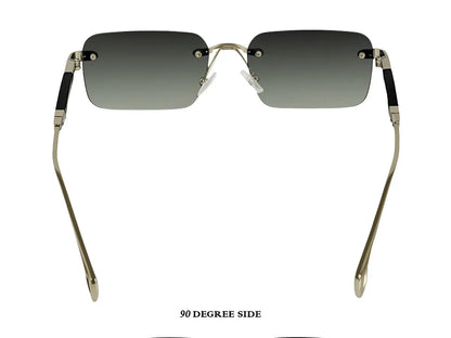 2026 Rimless Sunglasses Women Vacation Sunscreen New Square Sunglass Men Brand Design Fashion Glasses Shades Lentes De Sol Mujer
