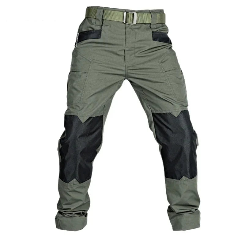 Military Tactical Pants  Men Cargo Trousers Waterproof Multi-pocket Casual Wear-Resistant Cargo Pants Climbing Outdoor Workwear