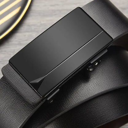 2026 New Product Belt Men's High Quality Toothless Automatic Buckle Casual Men Belt Men's Business Fashion Belt