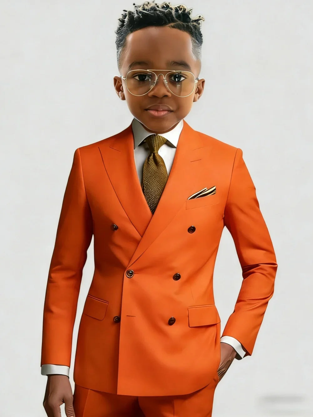 Many Colors Boys Slim Fit Suits 2 Pieces Jacket Pants Banquet Party Wear Long Sleeve Handsome Kids Suit Set Wedding Outfit