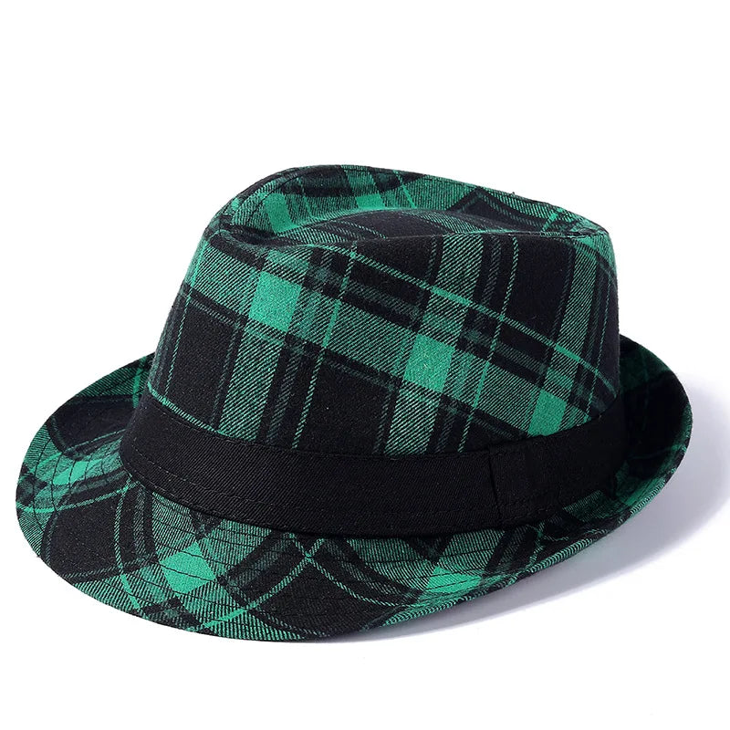 British Style Top Hat European and American New Gentleman Hat Men's Sunshade Jazz Hat Dad Fedoras Bucket Hat Gift