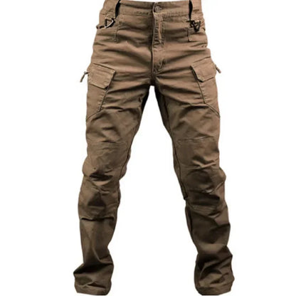 Stretch Canvas 97% Cotton 3% Spandex Tactical Pants For Men Climbing Hiking Trekking Cargo Pants Trousers