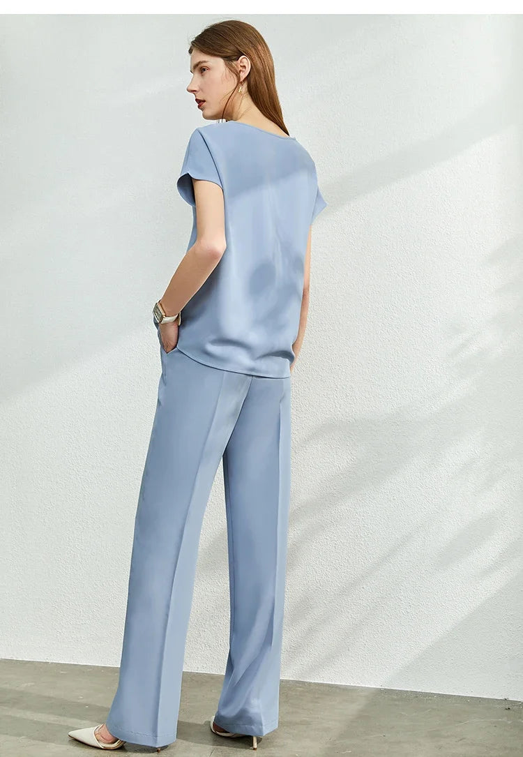 Minimalism Chiffon Shirts & Blouses New Elegant Youth Woman Blouses Loose Fashion Casual Chic Tops Female Clothing 12612024
