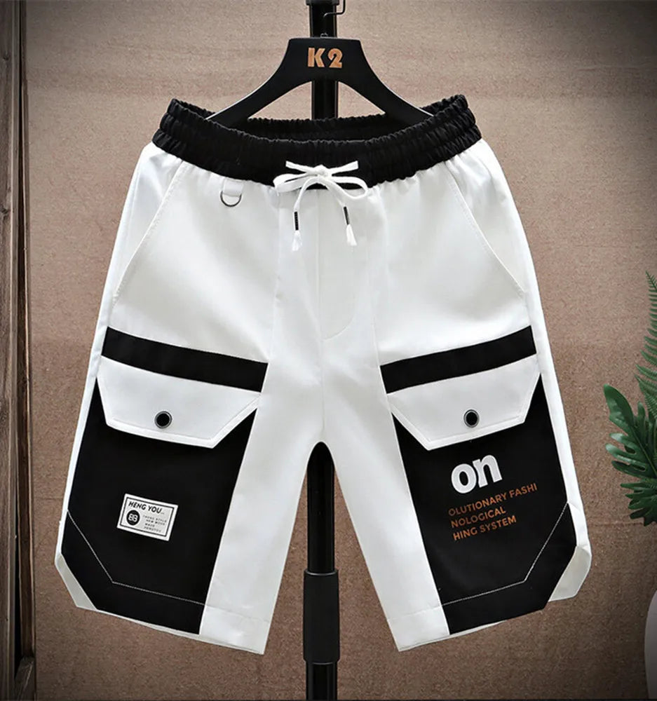 2025 summer Men's Beach Shorts men fashion Shorts Quick-Drying Shorts man Summer Thin Beach Pants Trendy Basketball Beach Pants
