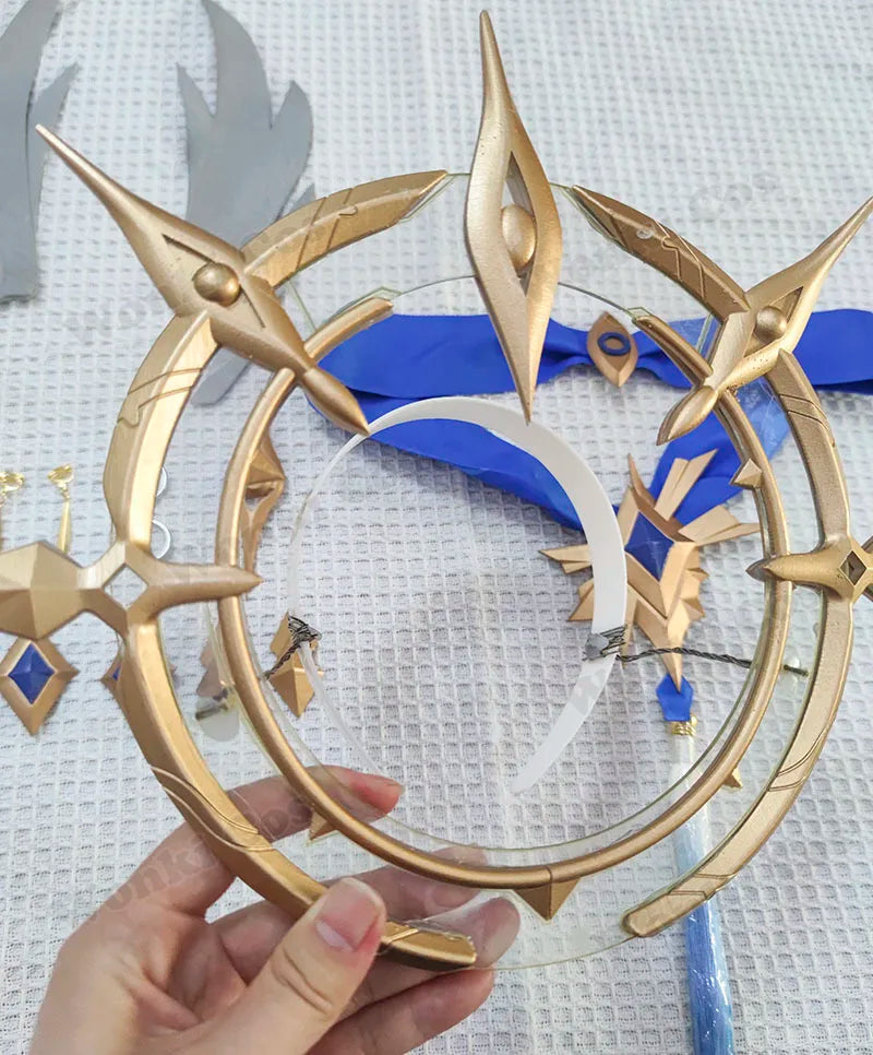Star Rail Sunday Harmony New Skin Cosplay Costume Sunday Wig Hair Cosplay for Men Role Play Party Outfits