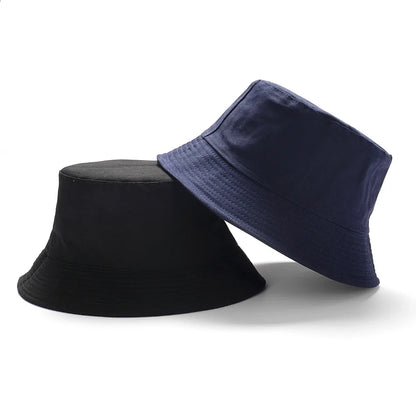 Wholesale New Bob Summer Bucket Hats Reversible Men Ladies Cotton Outdoor Sports Pull Up Fashion Panama Sun Hat Gift Wine Party