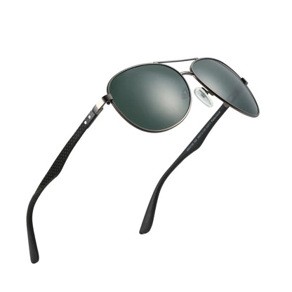 Hot Sale Carbon Fiber Polarized Sunglasses Pilot Shade for Men Uv Protection Fishing Driving Golf
