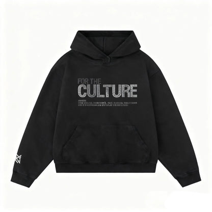 Retro Fashion Hoodies Autumn Winter New Loose American Personalized Clothing Trend Letter Rhinestones Trendy Streetwear