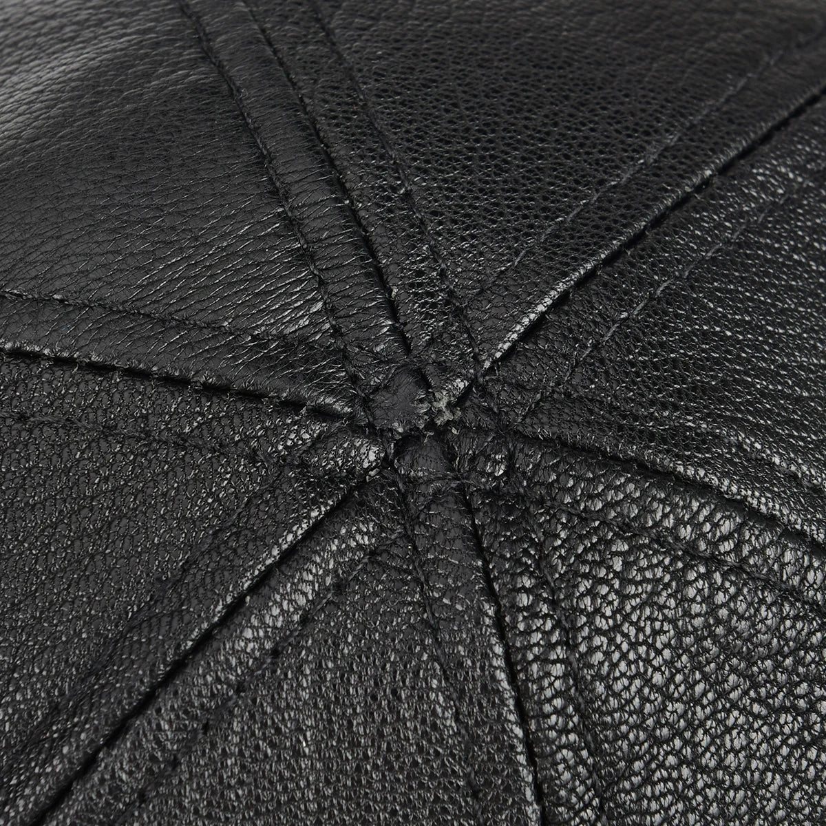 Genuine Leather Flat Cap Men Fall Winter Cabbies Newsboy Hat Coffee Brown Ivy Caps Soft Smooth Textured Hats