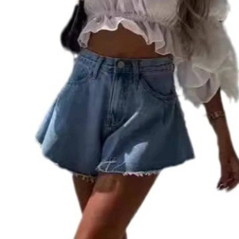 High Waist Hot Pants 2026 Spring and Summer Women's Casual Shorts