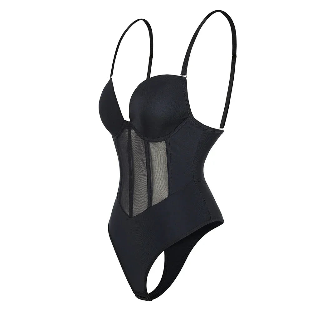 Bodysuit Shapewear Bra Push Up Women Full Body Shaper Tummy Control Hip Butt Lifter Corset Slimming Waist Trainer Underwear