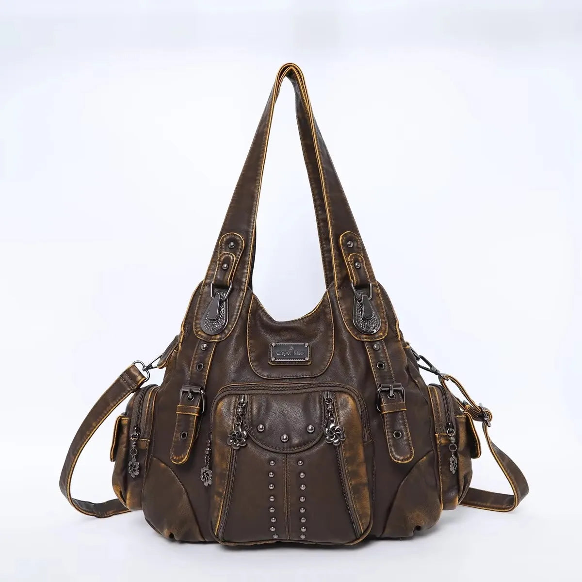 Women Handbags Women Shoulder Bags Fashion PU Leather Handbag Female Satchel Big-capacity Shoulder Purse Bag bolsa feminina