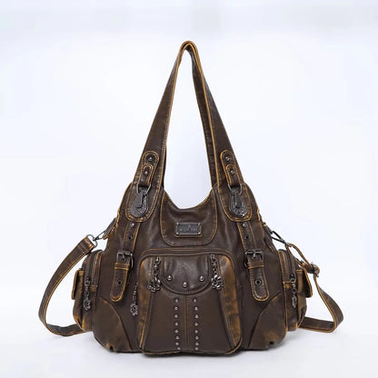Women Handbags Women Shoulder Bags Fashion PU Leather Handbag Female Satchel Big-capacity Shoulder Purse Bag bolsa feminina
