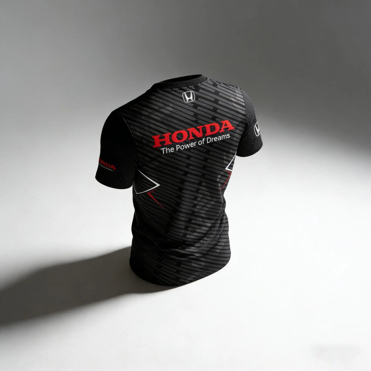 HONDA Racing T-shirt Honda Racing Team Surrounding T-shirt Sports Fitness Outdoor Activities Leisure Daily Trendy Short Sleeve