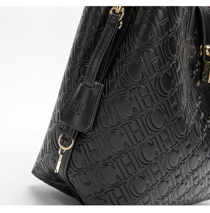 Fashion Brand Women's Handbag Large Capacity Casual Diagonal letter Silver Fox Is PU Leather Shoulder Bag