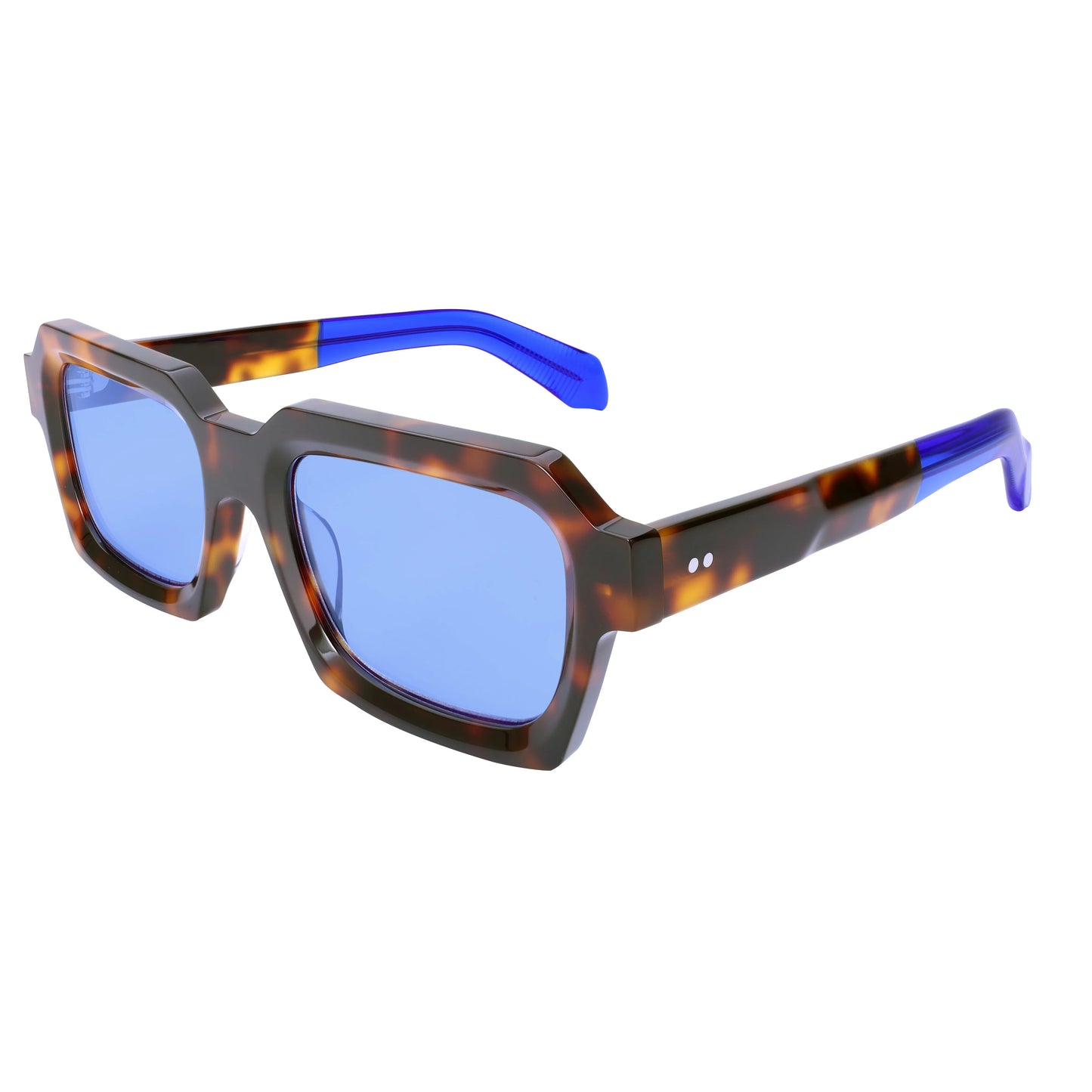 Luxury Design Look Oversized Sunglasses Women Polarized Glasses Trendy Thick Acetate Wide Double Bridge UV400 Retro