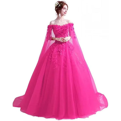 Customized New Ball Gown Quinceanera Dresses Tulle Appliques Prom Birthday Party Gowns Formal Occasion Vestido De Noche