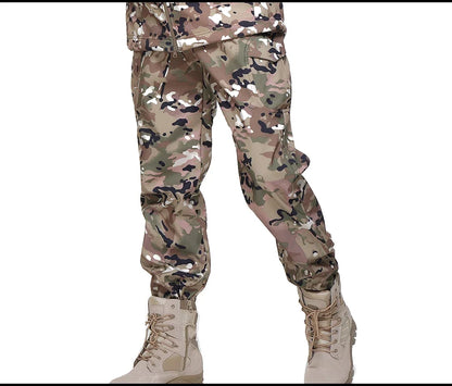Tactical Pants Soft Shell Fleece Cargo Pants Men Hunting Pants Camouflage  Pant Casual Trousers Unisex Waterproof