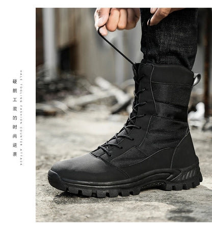 Men Tactical Boots Waterproof Hiking Shoes Brand Ankle Plus Climbing Shoes Size Boot Free Shipping Outdoor Casual
