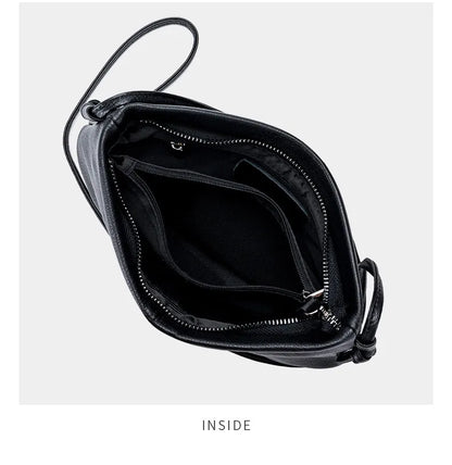 Genuine Leather Yunduo  Shoulder Clutch Bag Women Cowhide Luxury Crossbody Designer Tote Handbag Girl Lipstick Key Phone Pouch