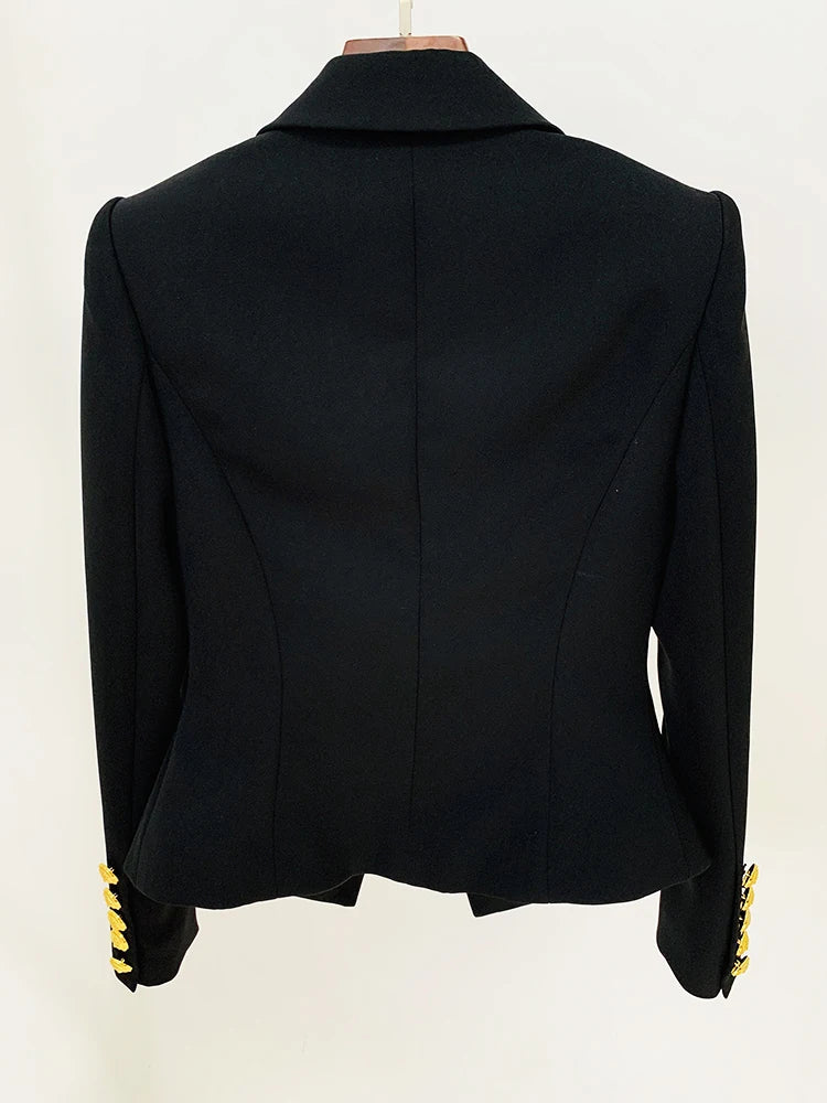 HIGH STREET Newest 2026 Designer Jacket Women's Slim Fitting Single Button Lapel Blazer