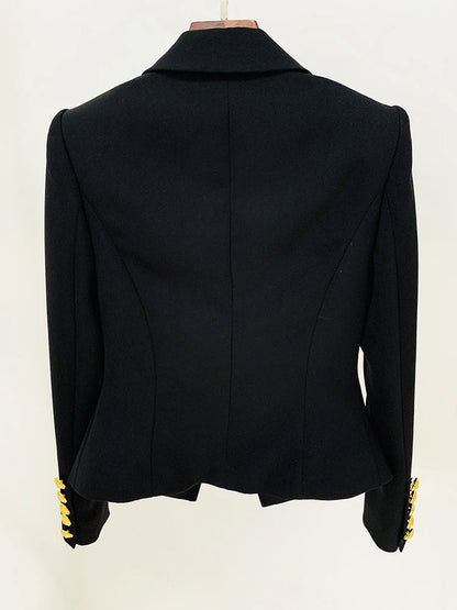 HIGH STREET Newest 2026 Designer Jacket Women's Slim Fitting Single Button Lapel Blazer