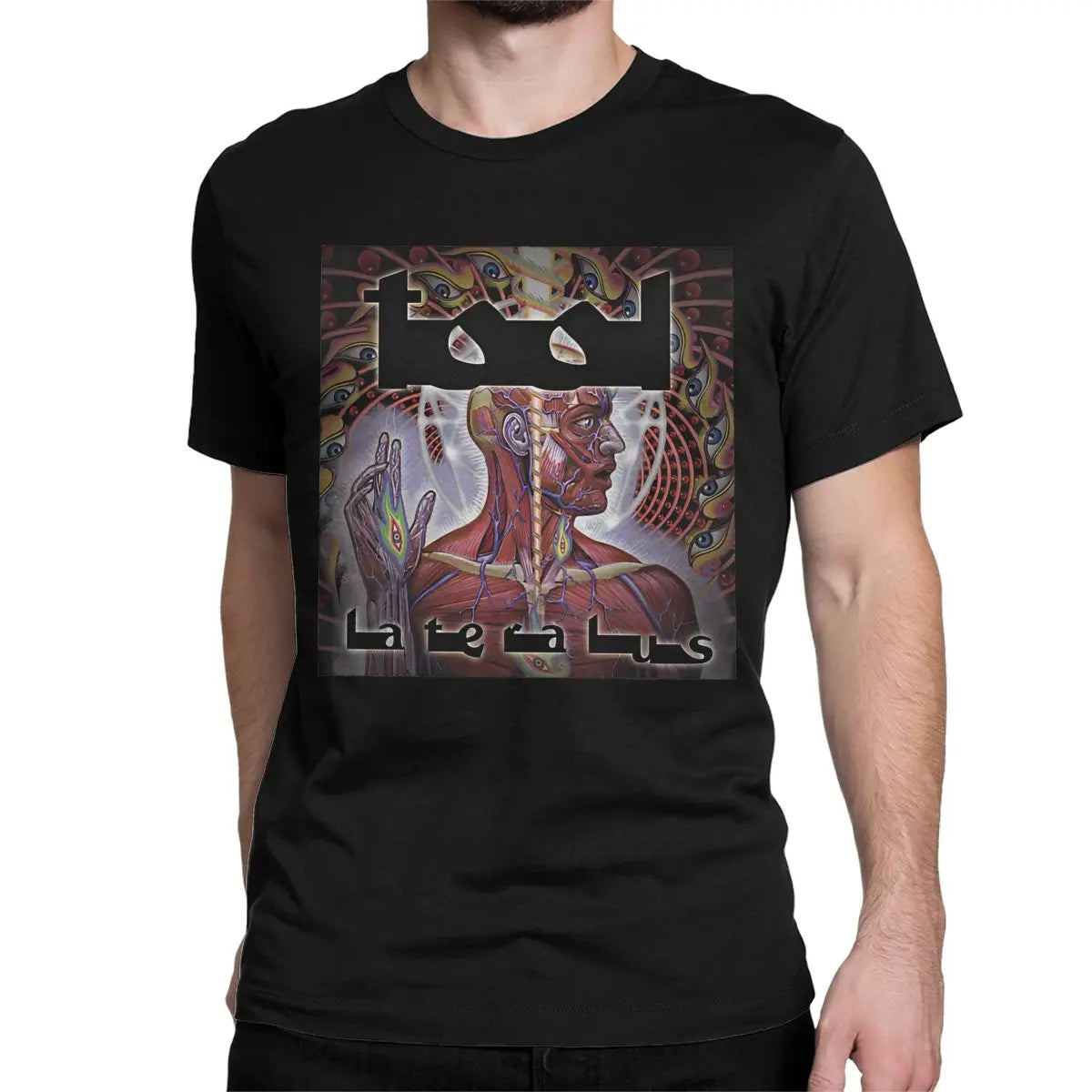 Men Women's Lateralus Heavy Metal Music Enima T Shirts Tool Band Cotton Tops  Short Sleeve Tee Shirt Graphic Printed T-Shirts