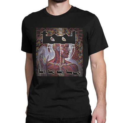 Men Women's Lateralus Heavy Metal Music Enima T Shirts Tool Band Cotton Tops  Short Sleeve Tee Shirt Graphic Printed T-Shirts